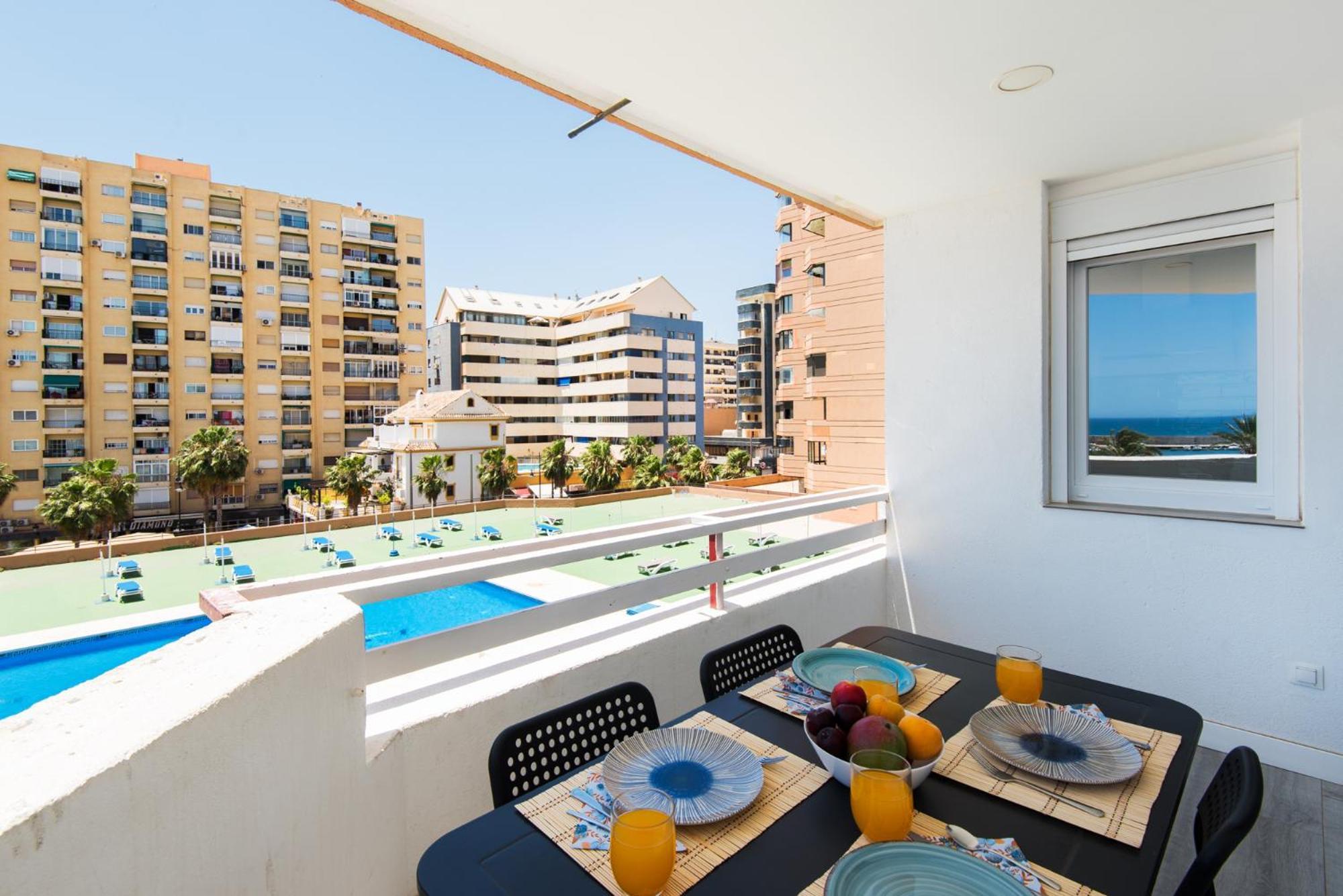 Palm True Towers 1, Marina Beach Apartment Fuengirola Εξωτερικό φωτογραφία